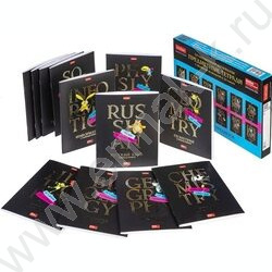 Тетрадь предметная 46л Набор 12шт "Дерзкая" /мат.ламин. 3D фольга 3D лак/ | Фото 1