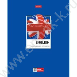 Тетрадь предметная 48л "Цветная классика" Английский язык /выб лак/ | Фото 1