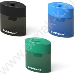 Точилка 1отв. пластик/с контейнером/ Smart&Sharp ассорти | Фото 1