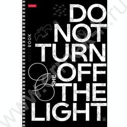 Тетрадь  96л А4 клетка/спираль "In the dark" /выб лак/ | Фото 4