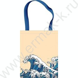 Сумка-шопер 31*39см "Волна", полноцветная печать | Фото 1