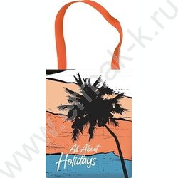 Сумка-шопер 31*39см "Малибу", полноцветная печать | Фото 1