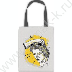 Сумка-шопер 31*39см "Настроение", полноцветная печать | Фото 1