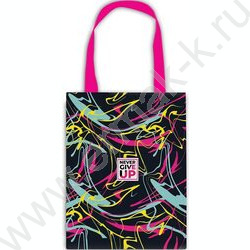 Сумка-шопер 31*39см "Цветная абстракция", полноцветная печать | Фото 1