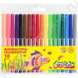 Фломастеры  18цв Каляка-Маляка /блистер | Фото 1