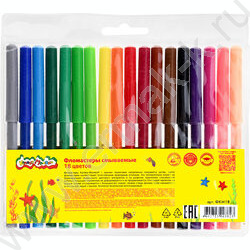 Фломастеры  18цв Каляка-Маляка /блистер | Фото 8