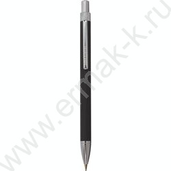 Ручка шар синяя "Allegro" /корпус черный с хромированными деталями | Фото 2