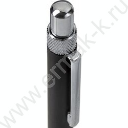 Ручка шар синяя "Allegro" /корпус черный с хромированными деталями | Фото 4