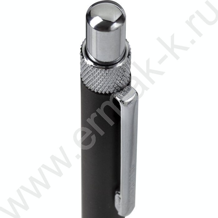 Ручка шар синяя "Allegro" /корпус черный с хромированными деталями | Фото 4