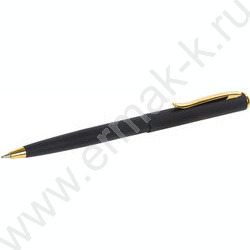 Ручка шар синяя, 0,5мм "Maestro" /корпус черный с золотистым | Фото 3