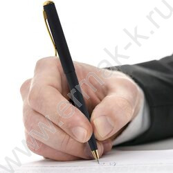 Ручка шар синяя, 0,5мм "Maestro" /корпус черный с золотистым | Фото 8