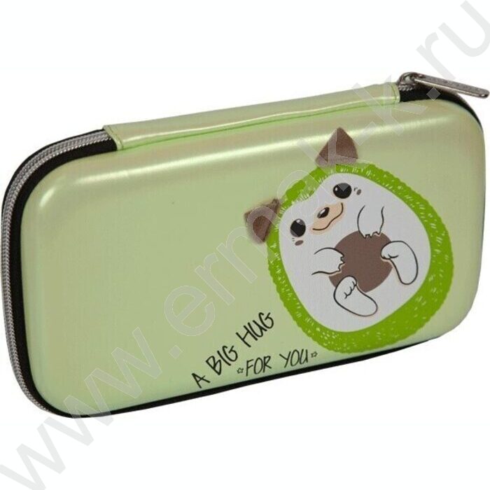 Пенал б/наполн. 1молния  220x130мм "Avocado Hug", прямоугольный, EVA, с доп. створкой | Фото 1