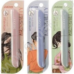 Ножницы 12см "Mentality" складные (дорожные) лезвия из стали /пластик. кольца /блистер | Фото 3