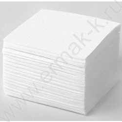 Салфетки 100шт 24*24см белые | Фото 3