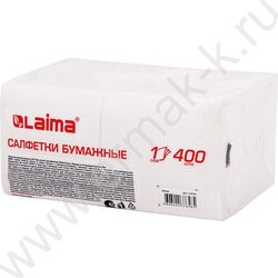 Салфетки 400шт 24*24см белые "Big Pack" | Фото 6