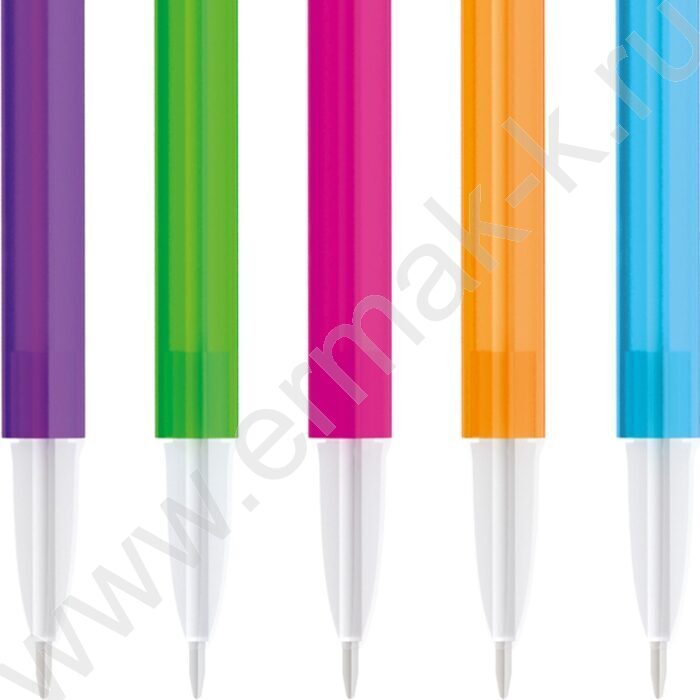 Ручка шар "Slick" 0,7мм синяя /корпус ассорти | Фото 2