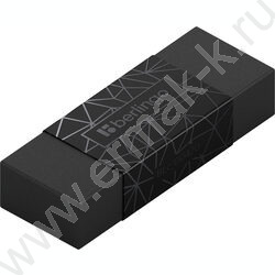 Ластик черный прямоугольный "DoubleBlack" /50*18*10мм | Фото 4