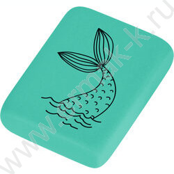 Ластик прямоугольный "Fantasy" /31*23*7мм, термопластичная резина /ассорти | Фото 3