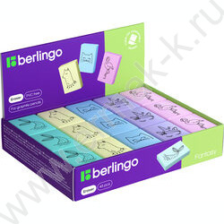 Ластик прямоугольный "Fantasy" /31*23*7мм, термопластичная резина /ассорти | Фото 7