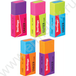 Ластик прямоугольный "Fuze" /50*20*11м /ассорти | Фото 1