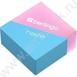 Ластик прямоугольный "Haze" /34*34*14м /ассорти | Фото 4