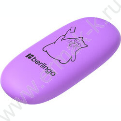 Ластик овальный "Lazy Cats" /49*23*9мм, термопластичная резина /ассорти | Фото 6