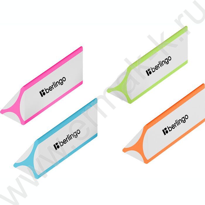 Ластик треугольный/скошенный "Triangle Pro" /57*16*16мм, термопластичная резина /ассорти | Фото 1