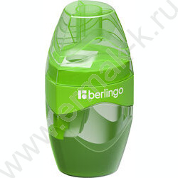 Точилка 1отв. пластик "Triangle" /с контейнером /ассорти | Фото 5