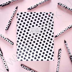 Ручка шар авт ArtClick. Black polka dots синяя 0,5мм | Фото 6