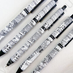 Ручка шар авт ArtClick. Газета синяя 0,5мм | Фото 6