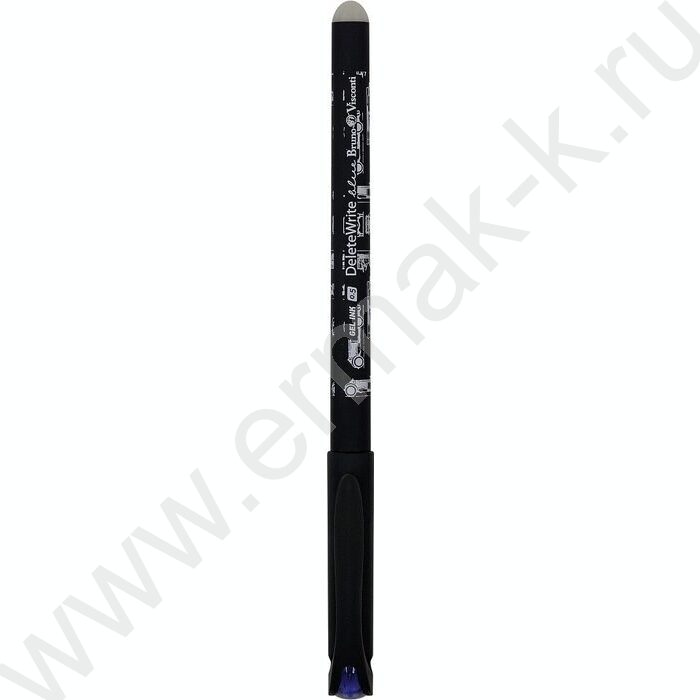 Ручка гелевая со стираемыми чернилами синяя 0,5мм DeleteWrite Art. Blueprint.Авто/черны корпус | Фото 2