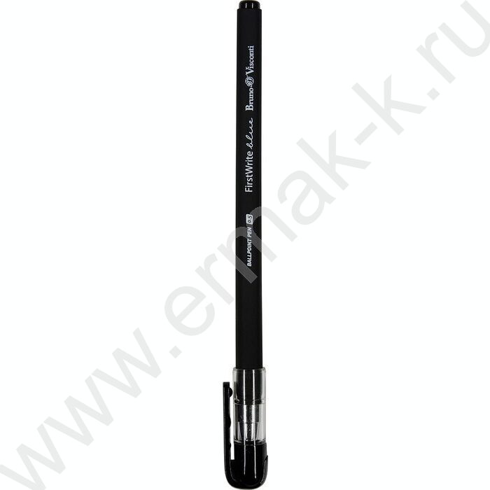 Ручка шар FirstWrite. Black синяя 0,5мм | Фото 2