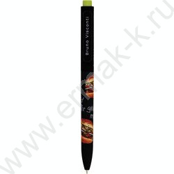 Ручка шар авт FunClick. Food in black 0,7мм | Фото 2