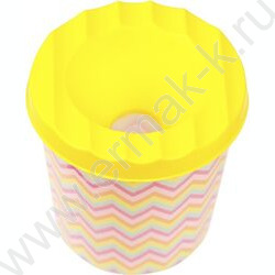 Стакан - непроливайка одинарный Яркие узоры | Фото 2