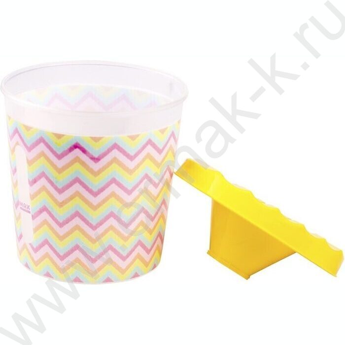 Стакан - непроливайка одинарный Яркие узоры | Фото 3