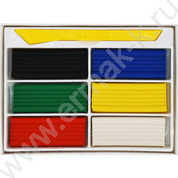 Пластилин   6цв  90г Каляка-Маляка+стек д/творчества | Фото 4