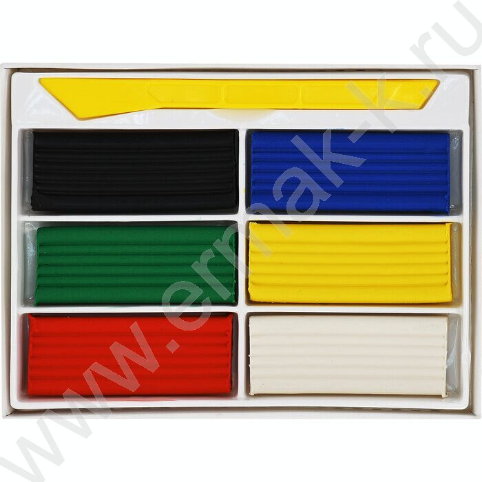 Пластилин   6цв  90г Каляка-Маляка+стек д/творчества | Фото 4