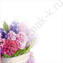 Открытка  105*210мм "В День 8 Марта" | Фото 2