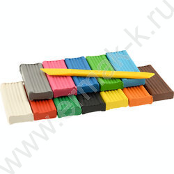 Пластилин  12цв 180г Каляка-Маляка+стек д/творчества | Фото 6