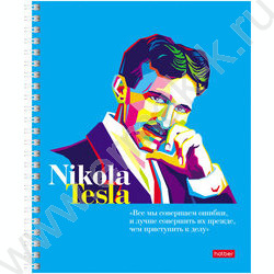 Тетрадь  80л клетка/спираль "Яркие цитаты" /глянц. ламин. /4вида | Фото 4