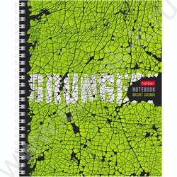 Тетрадь  96л клетка/спираль "Яркий гранж" 4вида | Фото 1