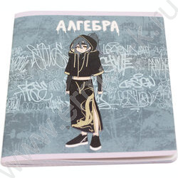 Тетрадь предметная 48л "Fantasy" Алгебра /лам.Soft Touch, выбор.высок.лак./ | Фото 3