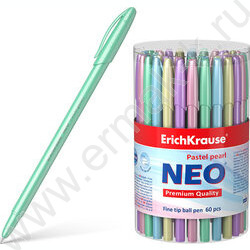 Ручка шар Neo® Stick Pastel 0,7мм, ШК синяя | Фото 2