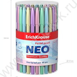 Ручка шар Neo® Stick Pastel 0,7мм, ШК синяя | Фото 4
