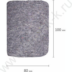 Тряпка д/пола  80*100см /80% хлопок, 20% полиэфир | Фото 2