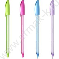 Ручка шар Ultra Glide Technolody U-108 Spring Stick 1,0мм синяя /форма корпуса - треугольная | Фото 1