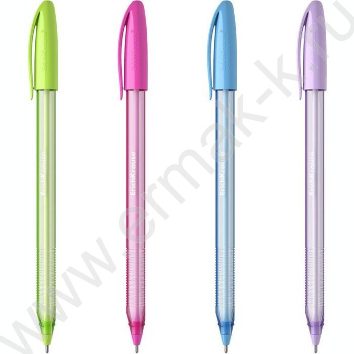 Ручка шар Ultra Glide Technolody U-108 Spring Stick 1,0мм синяя /форма корпуса - треугольная | Фото 1