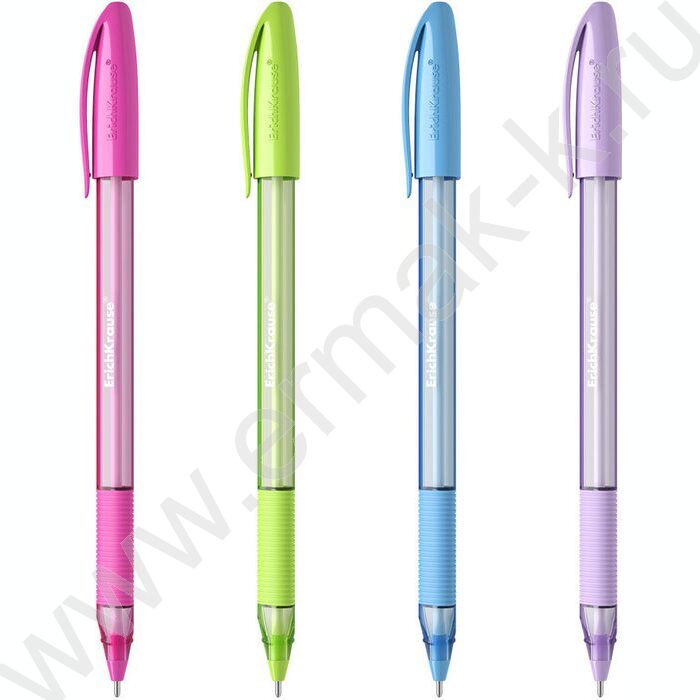 Ручка шар Ultra Glide Technolody U-109 Spring Stick&Grip 1,0мм синяя /форма корпуса - треугольна | Фото 1