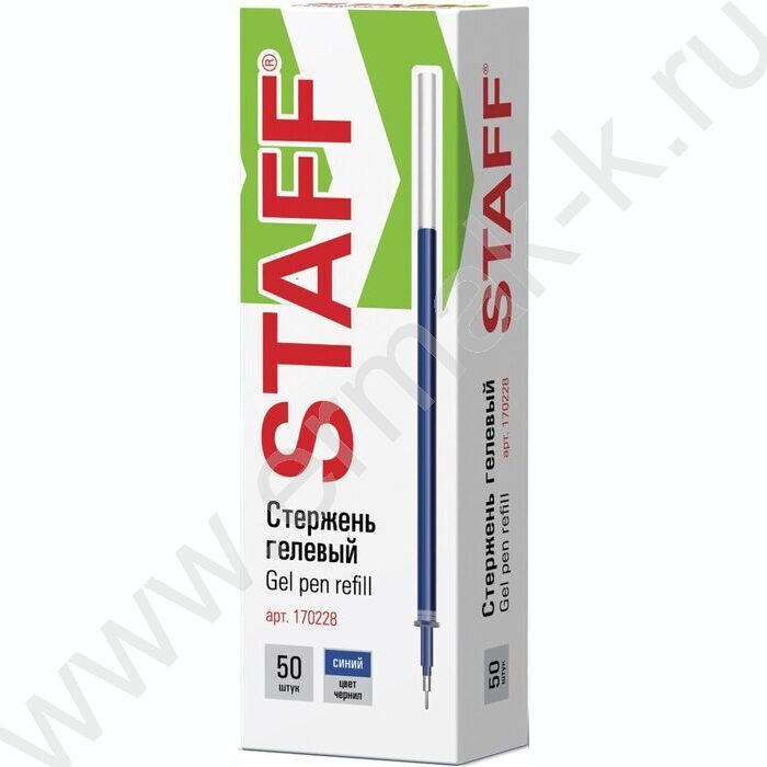 Стержень гел. синий 135мм игольчатый узел 0,5мм | Фото 5