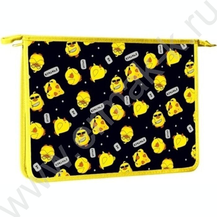 Папка д/тетрадей А4 пластик молния 1 отд "УтяКря" | Фото 2